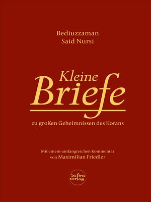 cover image of Kleine Briefe